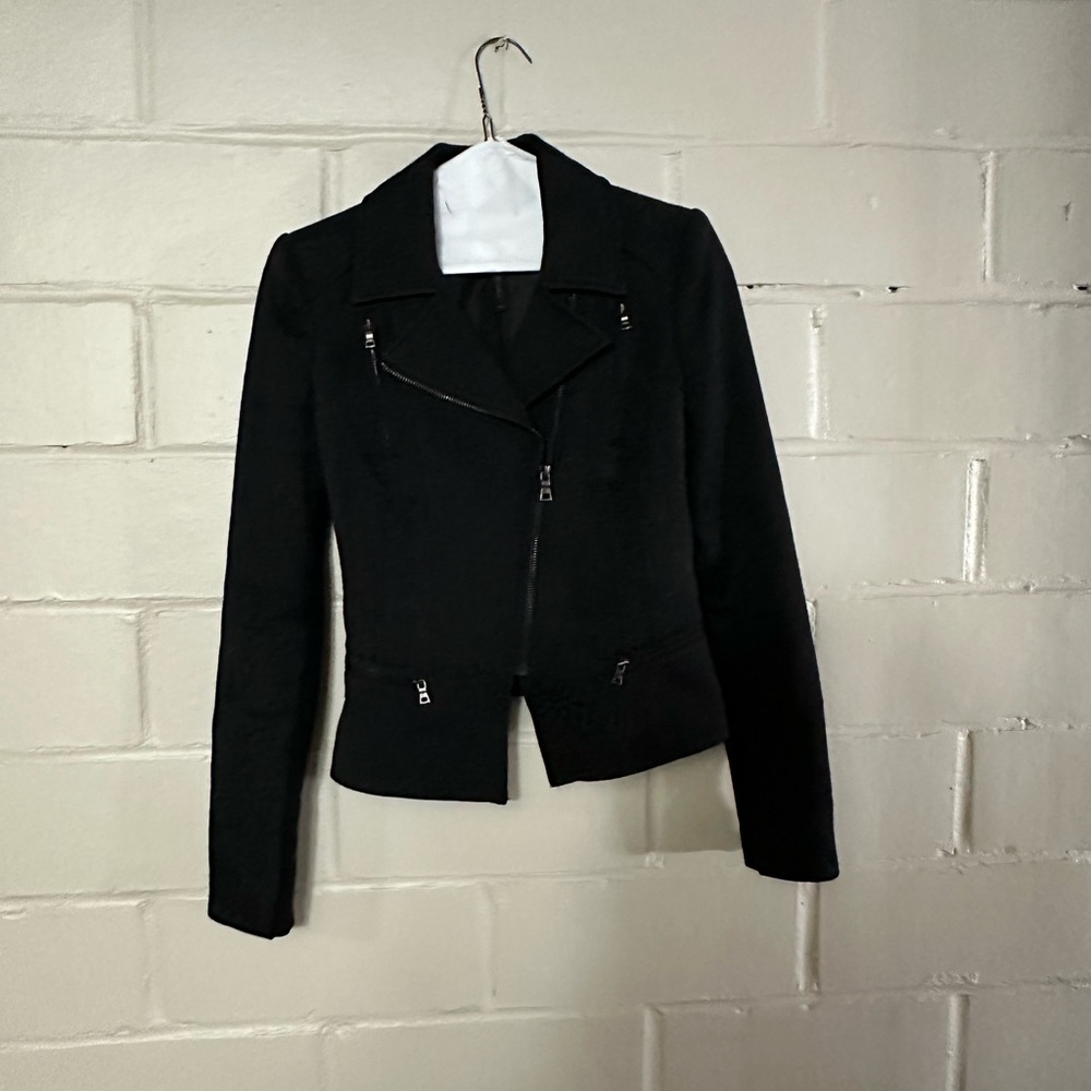 BCBGMaxAzria Black Women's Blazer